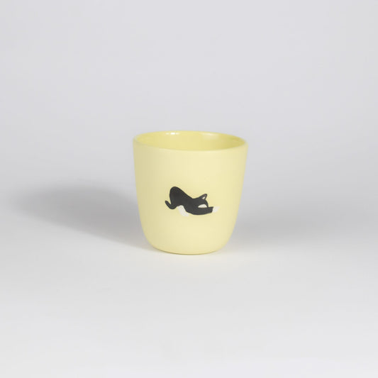 Black Tiger Medium Cup Yellow