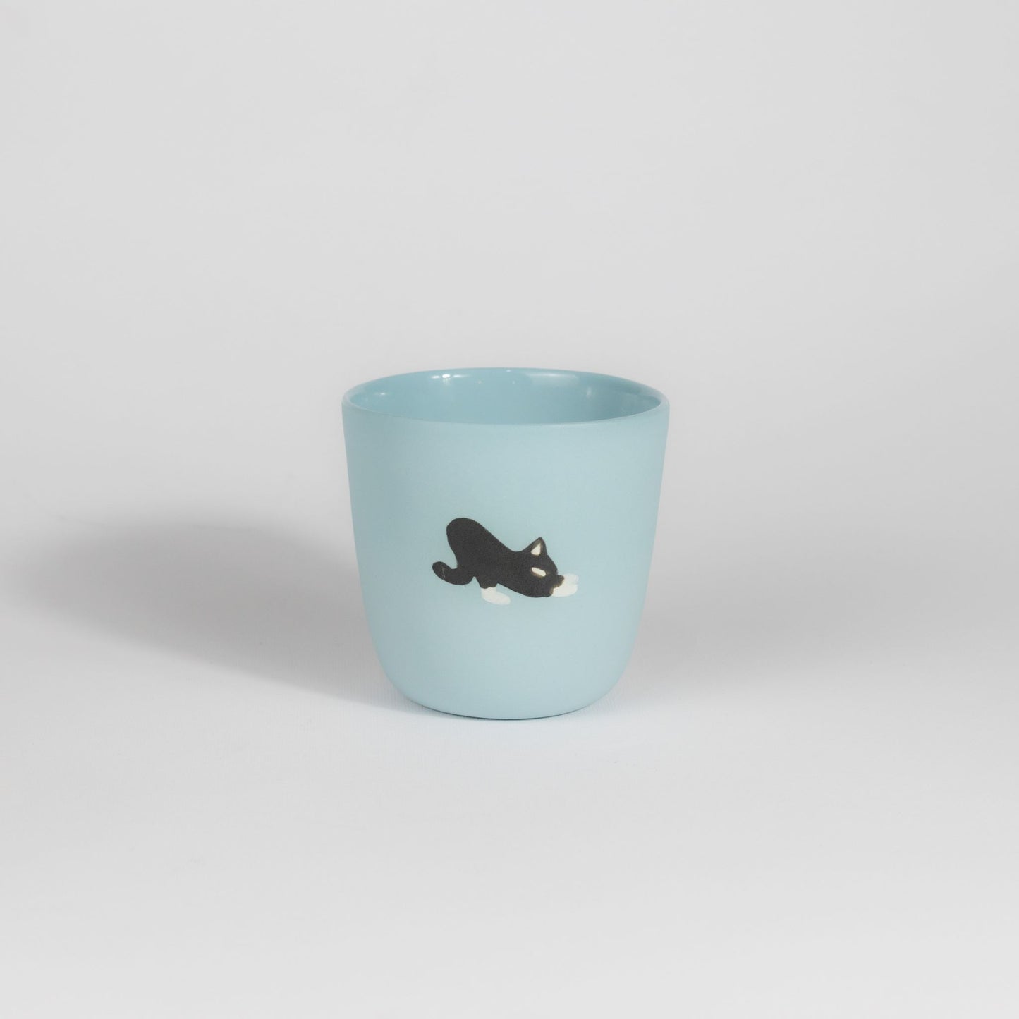 Black Tiger Medium Cup Sky Blue