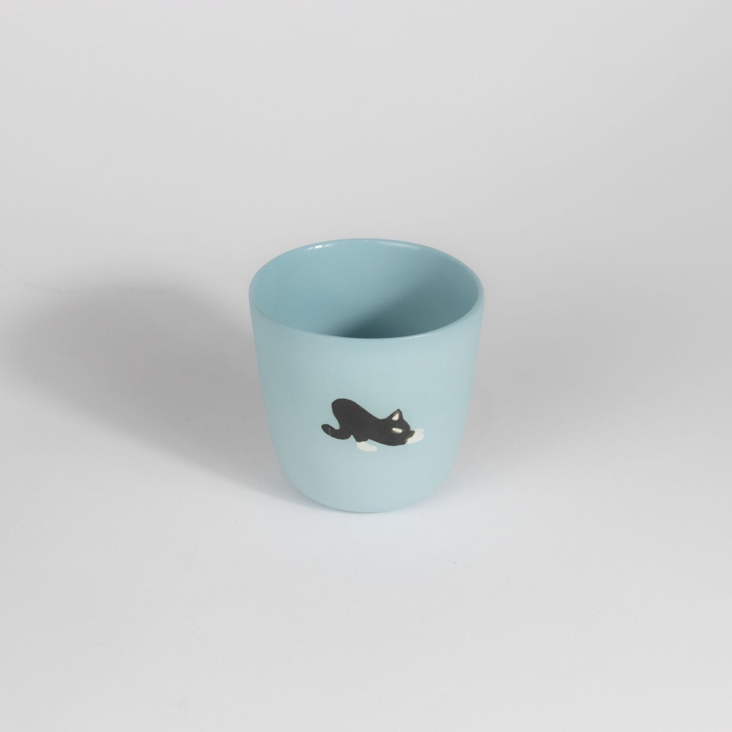 Black Tiger Medium Cup Sky Blue