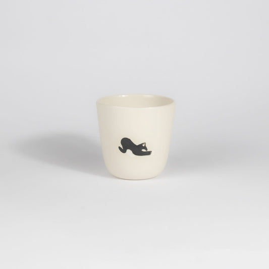 Black Tiger Medium Cup Beige