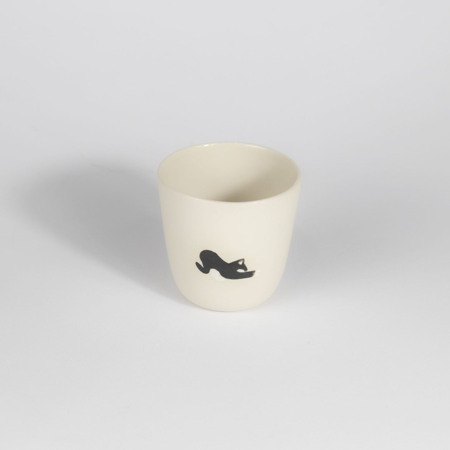 Black Tiger Medium Cup Beige