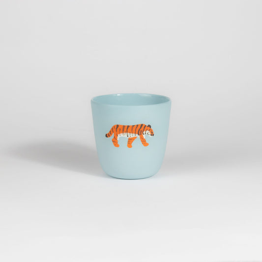 Tiger Medium Cup Sky Blue
