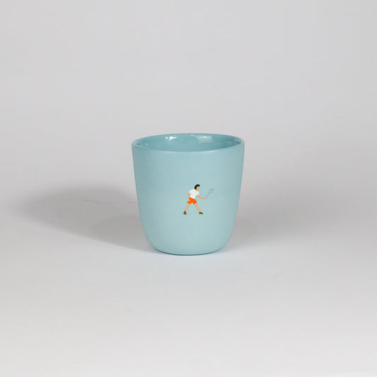 Tennis Medium Cup Sky Blue