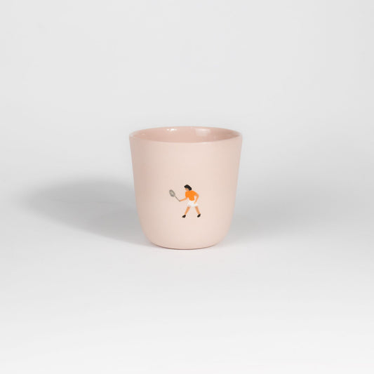 Tennis Medium Cup Pink
