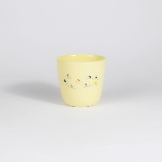 Swimmers Medium Cup Yellow