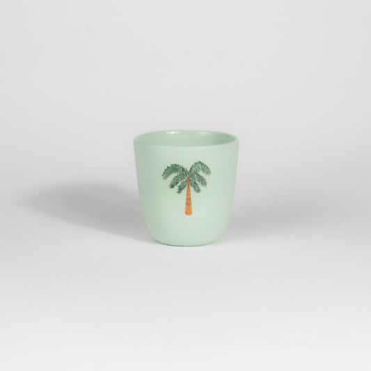 Palm Tree Medium Cup Pistachio