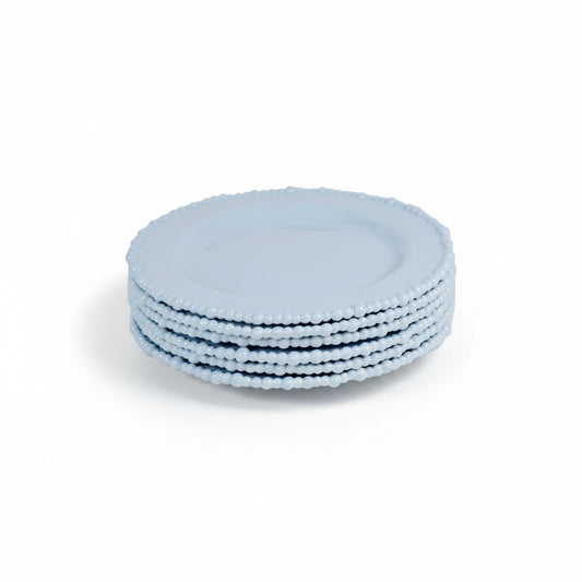 Joke Dinner Plate Aqua Set of 6