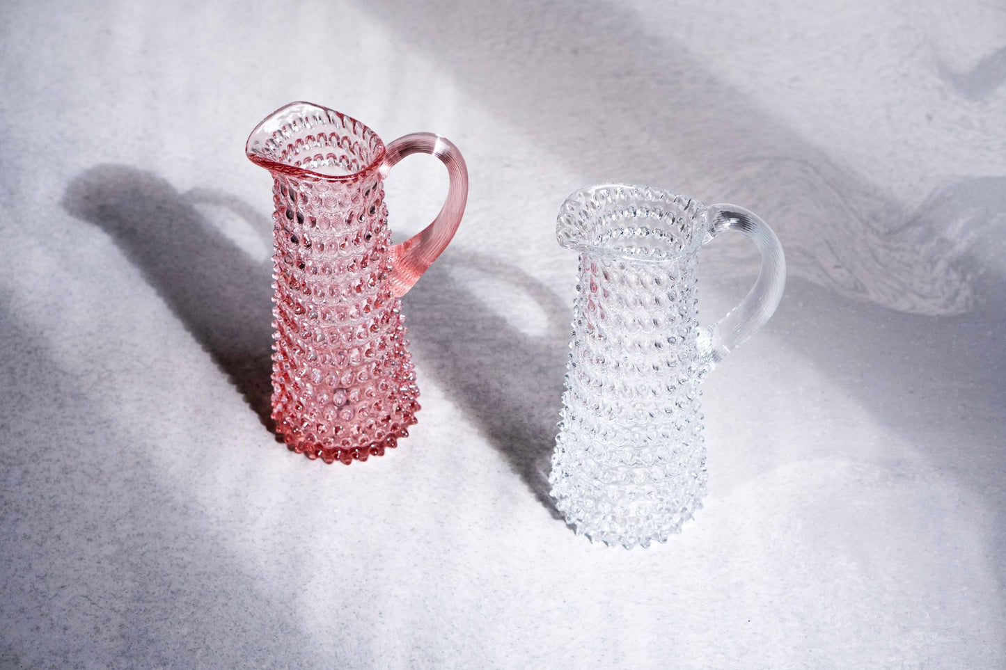 Clear Hobnail Jug Tall - Pieces SA