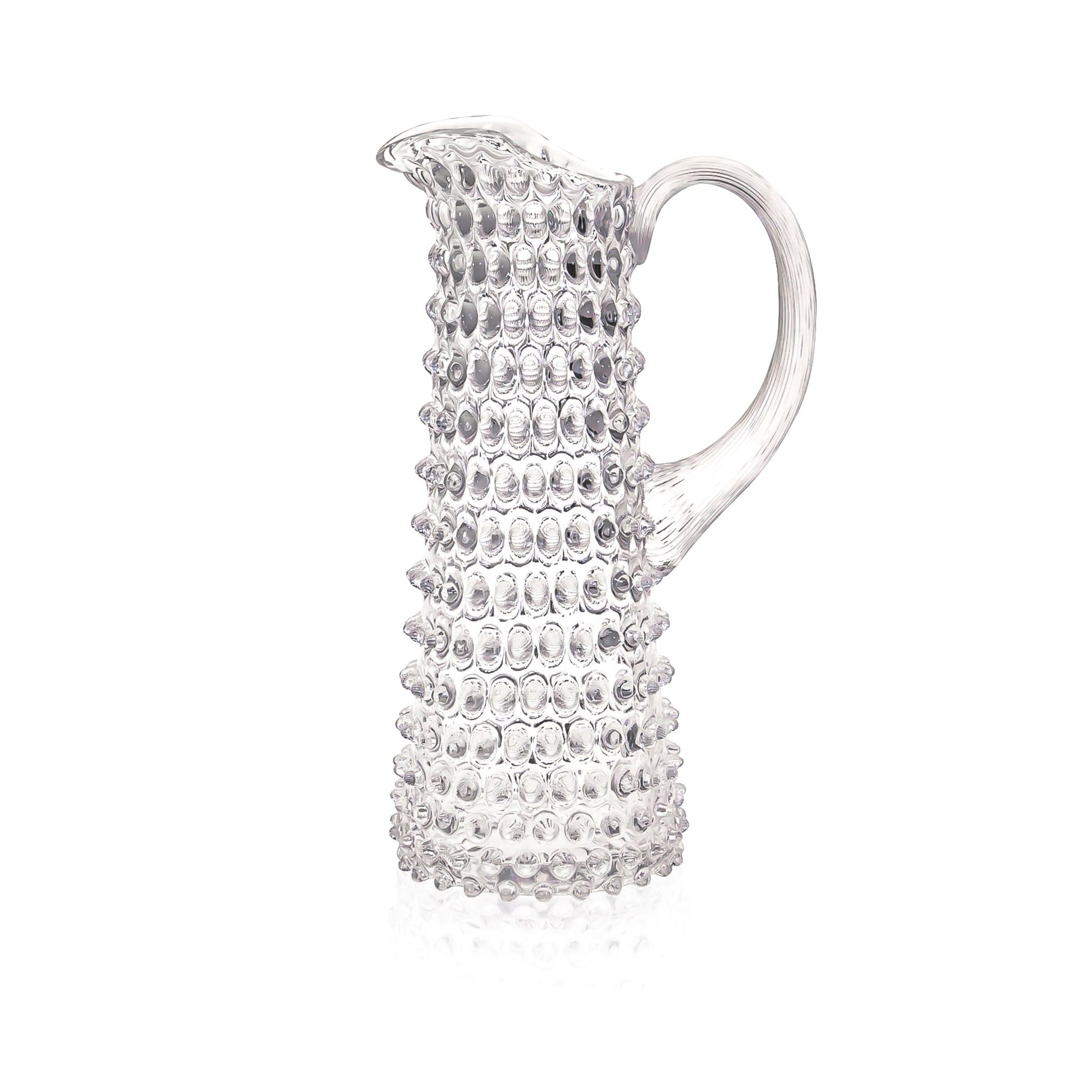 Clear Hobnail Jug Tall - Pieces SA