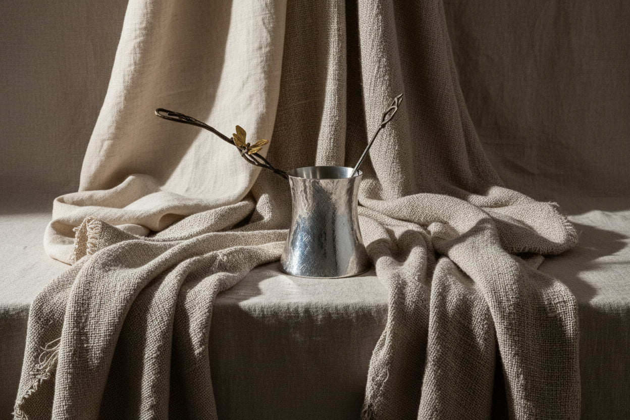 Butterfly Ginkgo Large Coffee Pot with Spoon