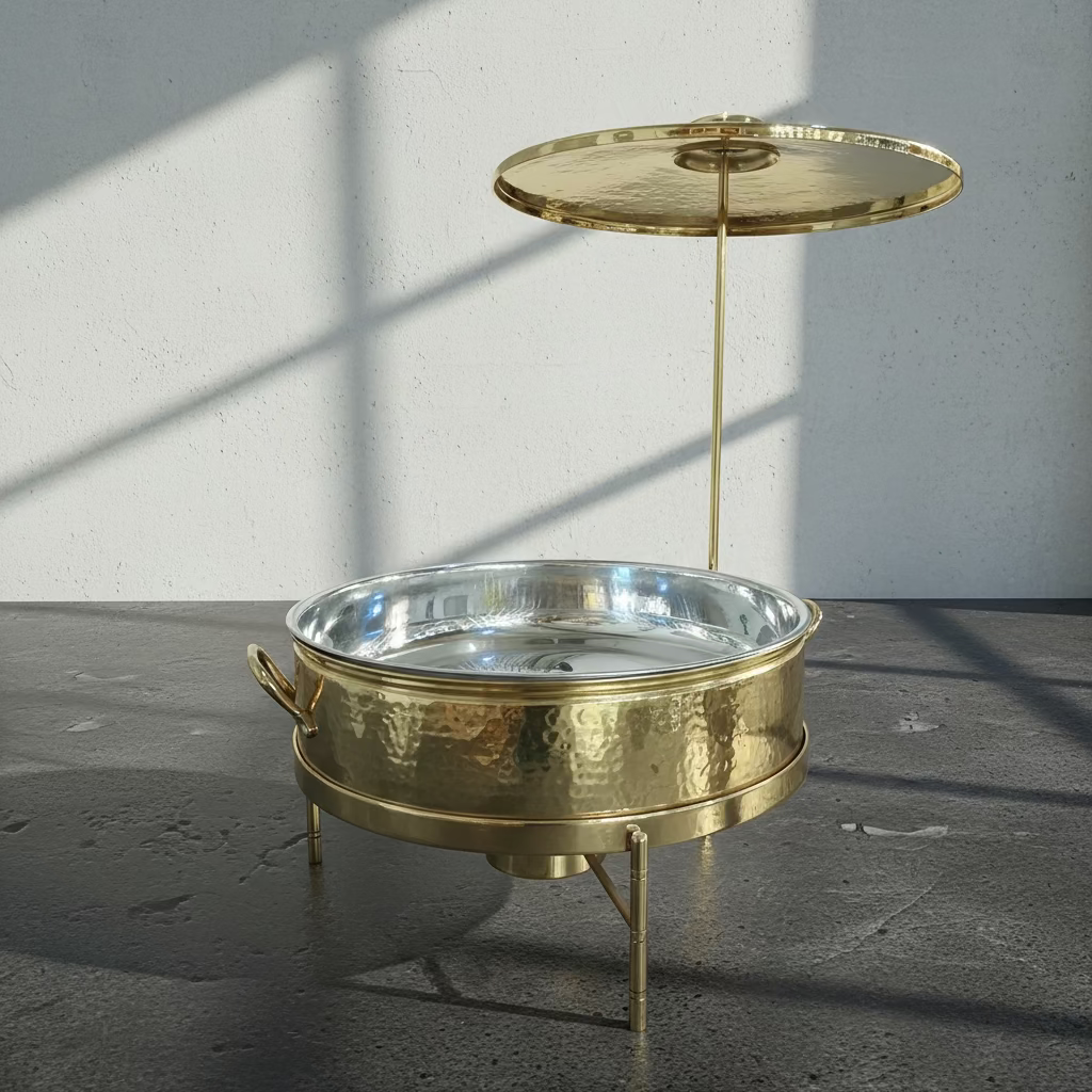 Sakhan Hammered Gold Big