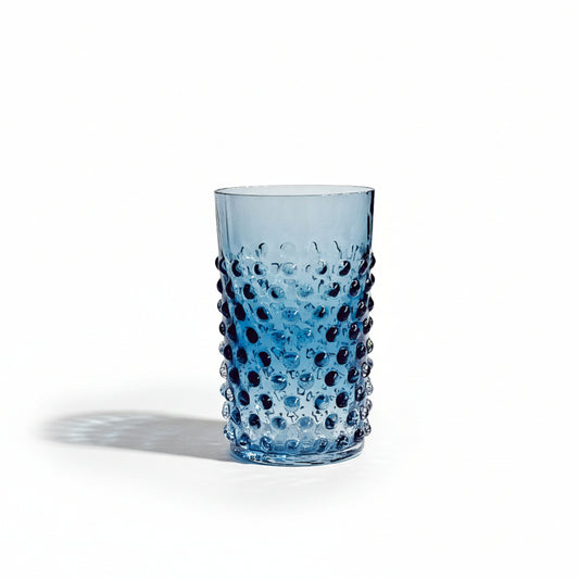 Hobnail Tumblers Underlay Blue Smoke Set of 6