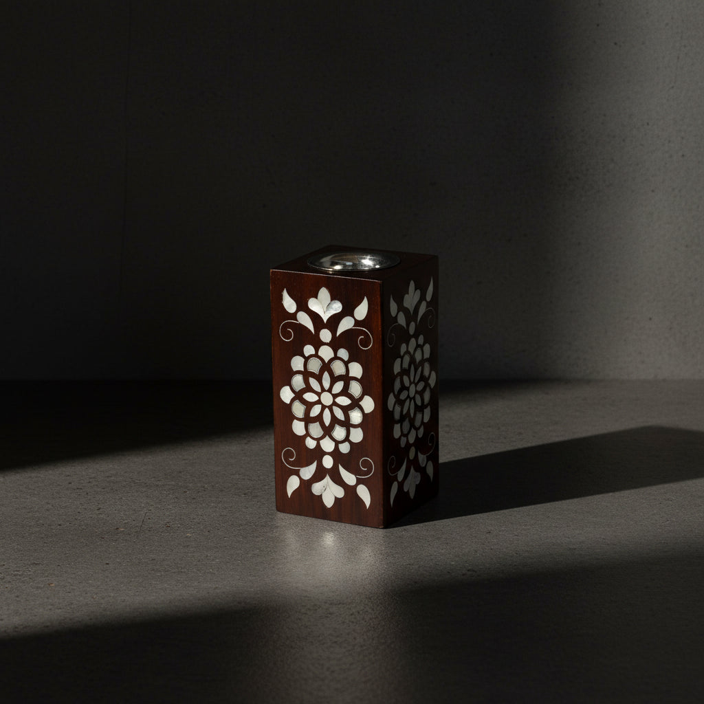 Mubkhar Sadaf Floral Engraved