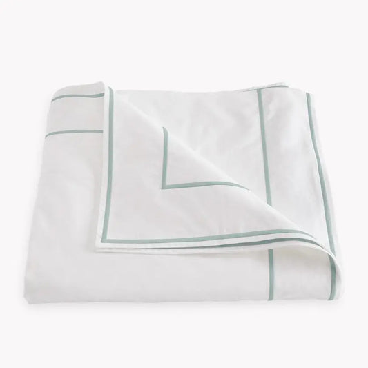 Ansonia King Duvet Cover Jade John Matouk