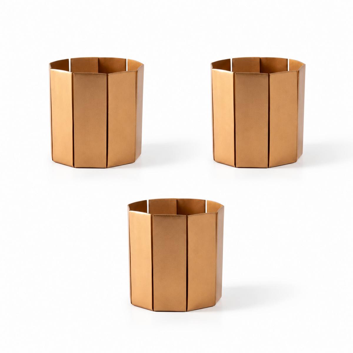 Tea Light Cut Polygon Set