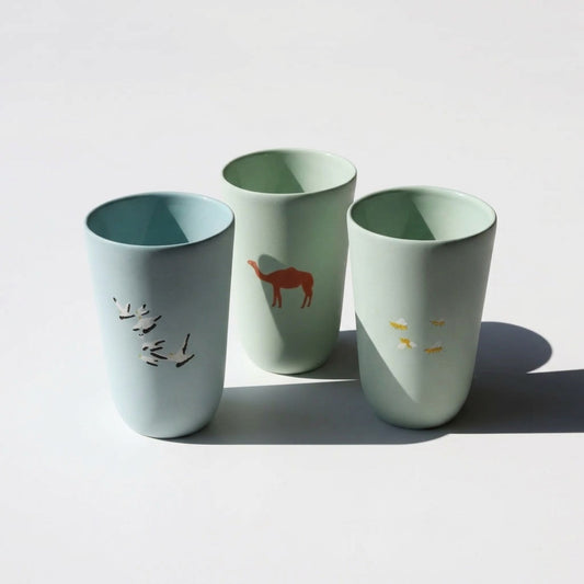 Tall Cups Set of 3 B