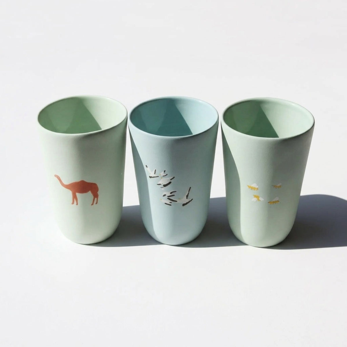 Tall Cups Set of 3 B