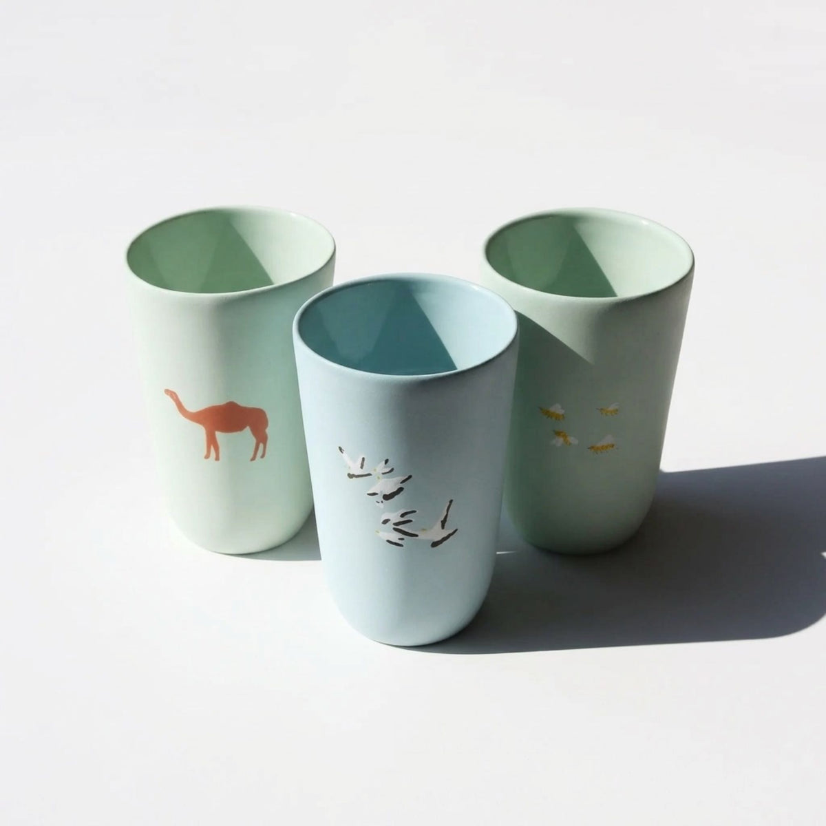 Tall Cups Set of 3 B
