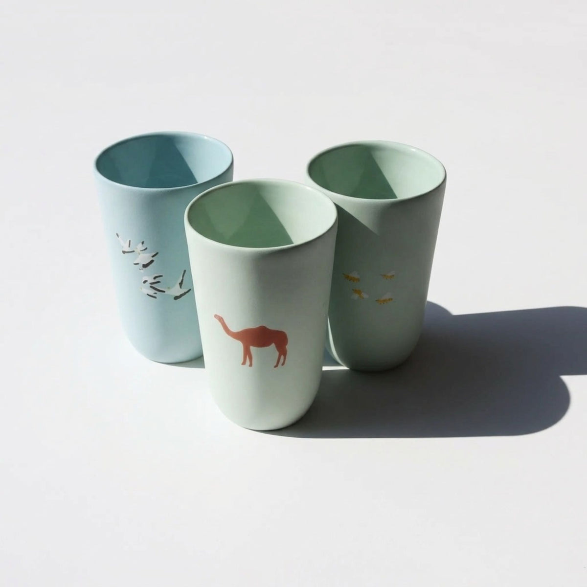Tall Cups Set of 3 B