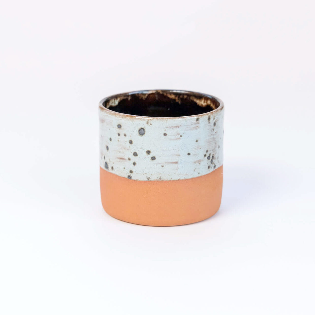 Clay Cup with Burnt Green Big - Pieces SA