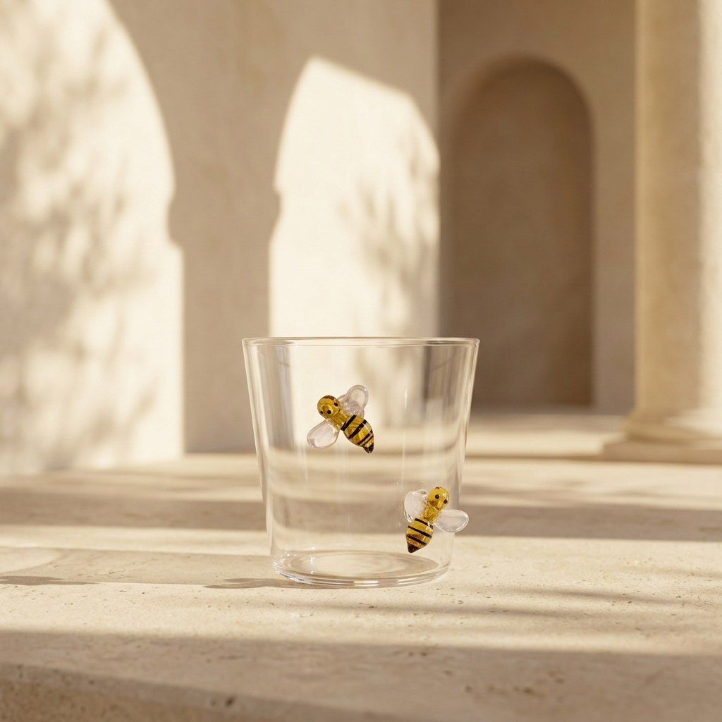Garden Picnic Tumbler Bees
