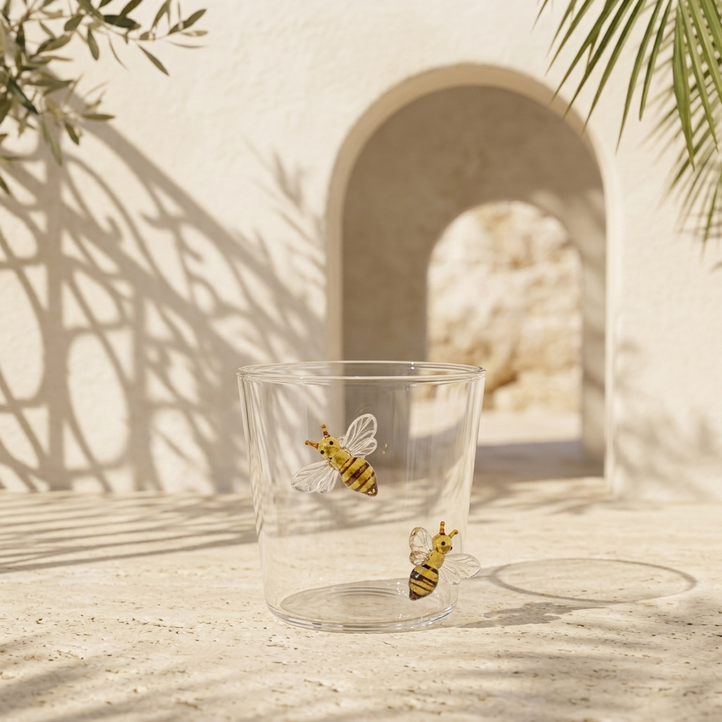 Garden Picnic Tumbler Bees