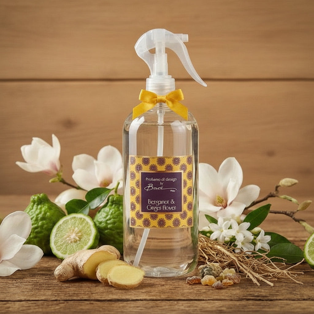 معطر جو برائحة البرغموت وزهرة الزنجبيل