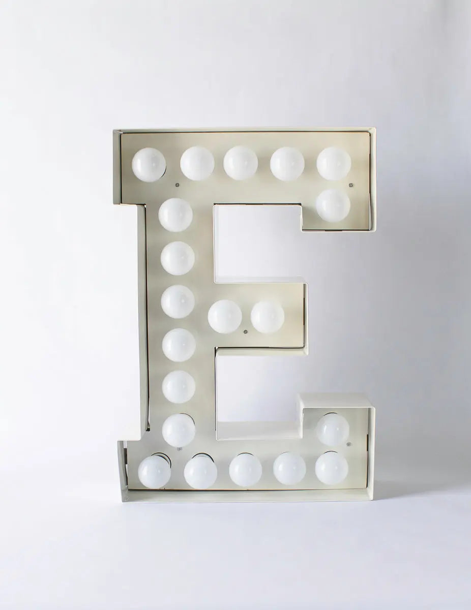 Vegaz Metal Letter E - Pieces SA