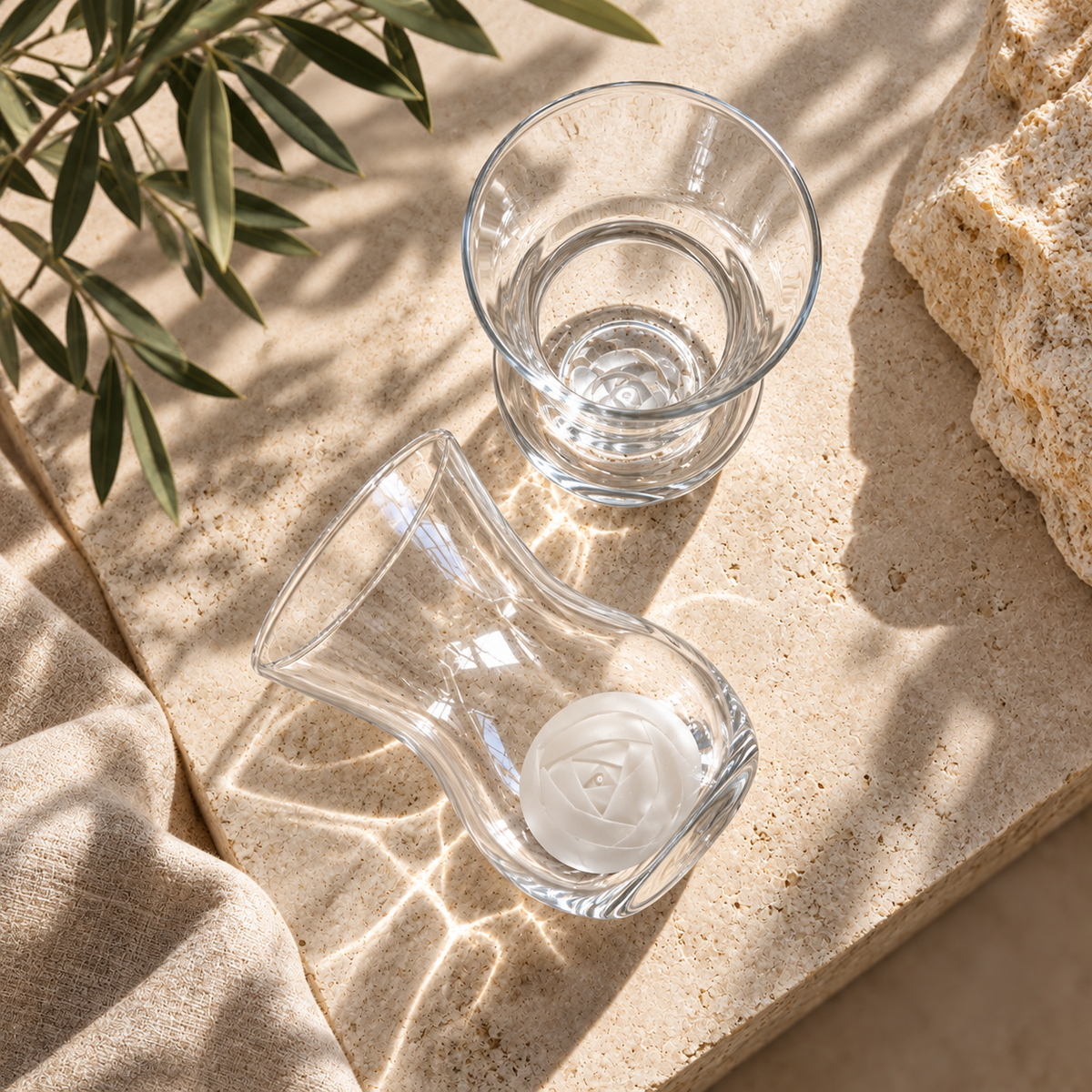 Gulbahar Glass Teacup Set of 2