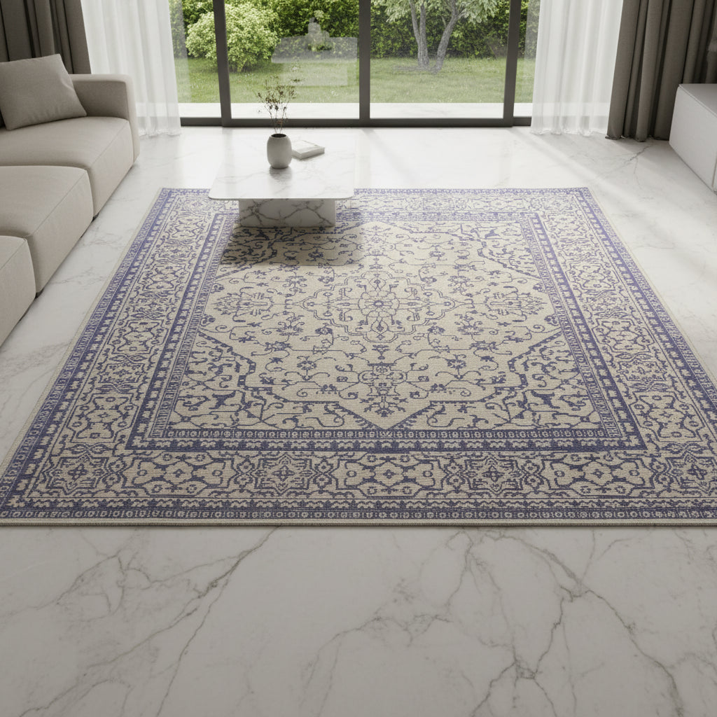 Imperial Grey Blue Heritage Carpet 2