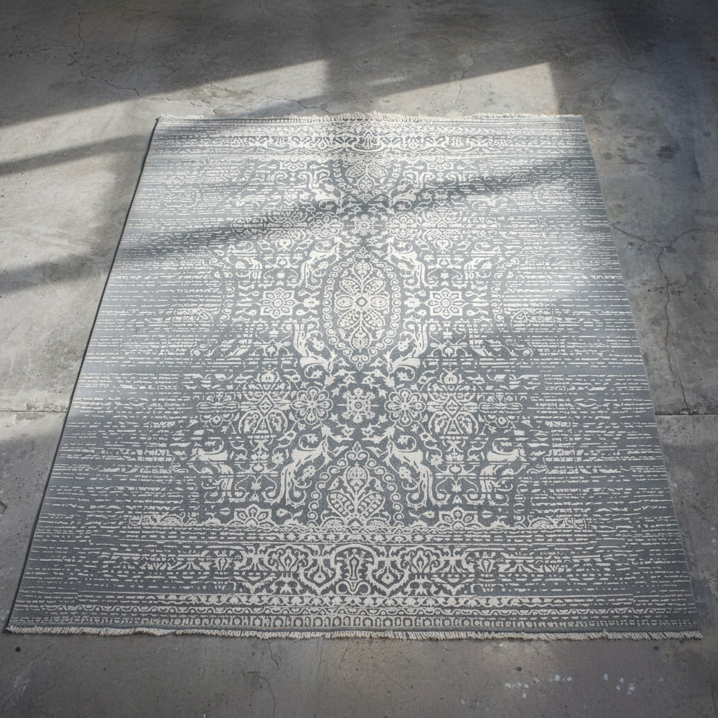 Imperial Horizon Light Blue & Beige Luxury Carpet
