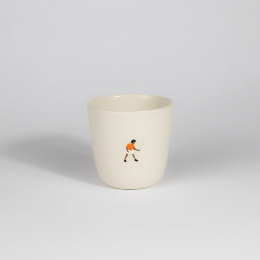 Tennis Medium Cup Beige