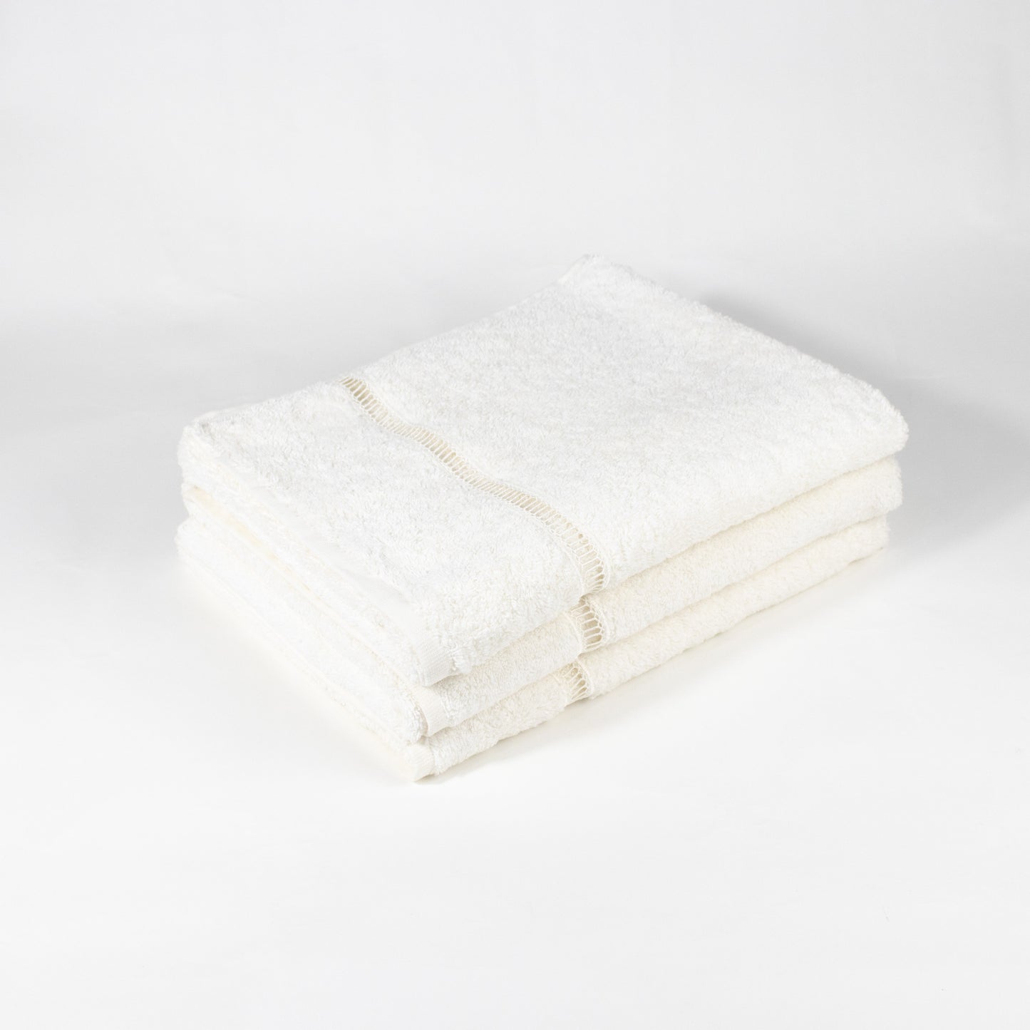 Guest Towel Ecru Colber Lace Set of 3