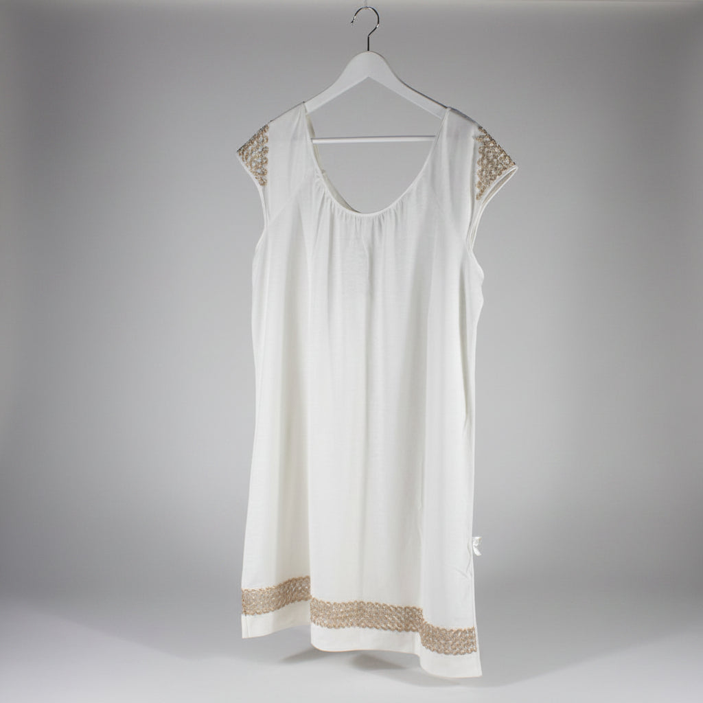 Nightie Cloe Ecru Short