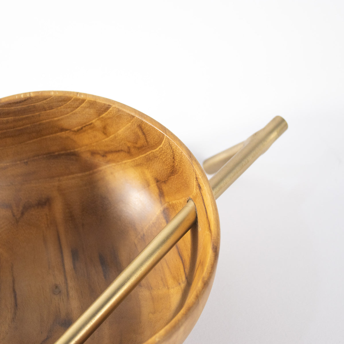 Bowl Circle on Line Crutch Red Oak