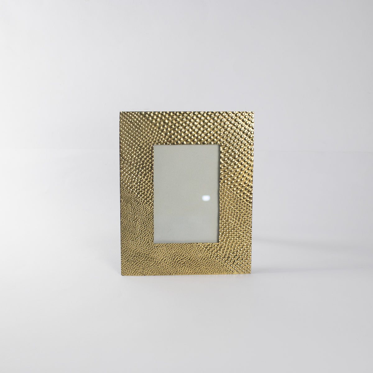 Photo Frame Dots Gold
