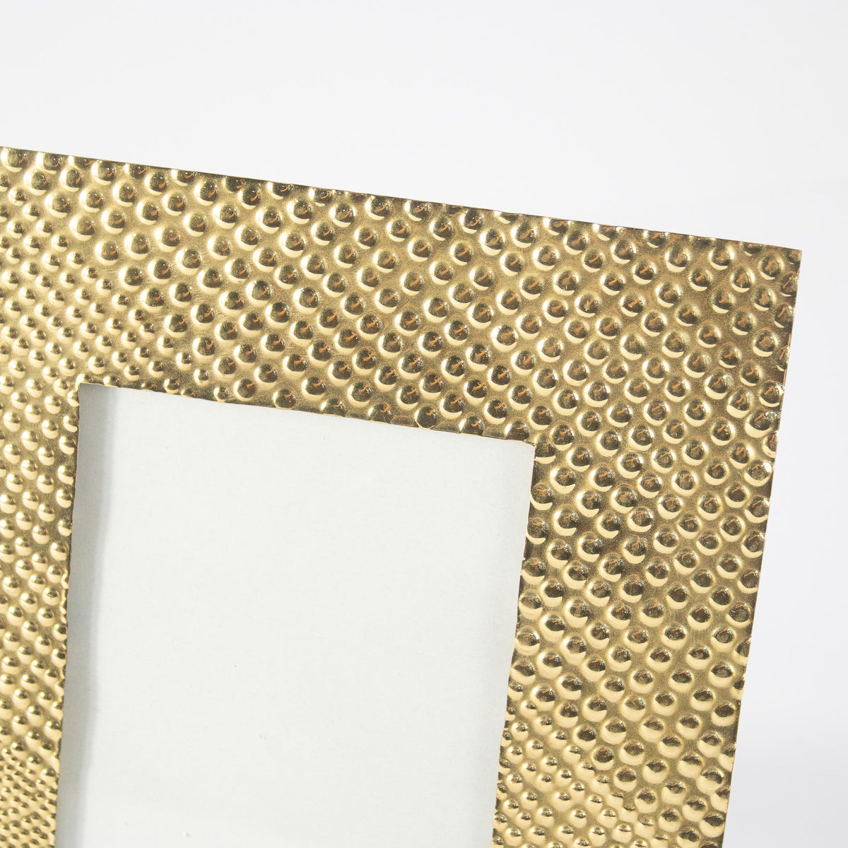 Photo Frame Dots Gold