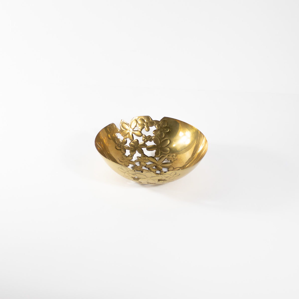 Bowl Champa Flower Cut Small