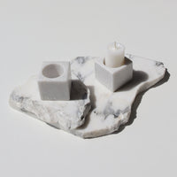 Load image into Gallery viewer, Marblelous T-Light Holder White
