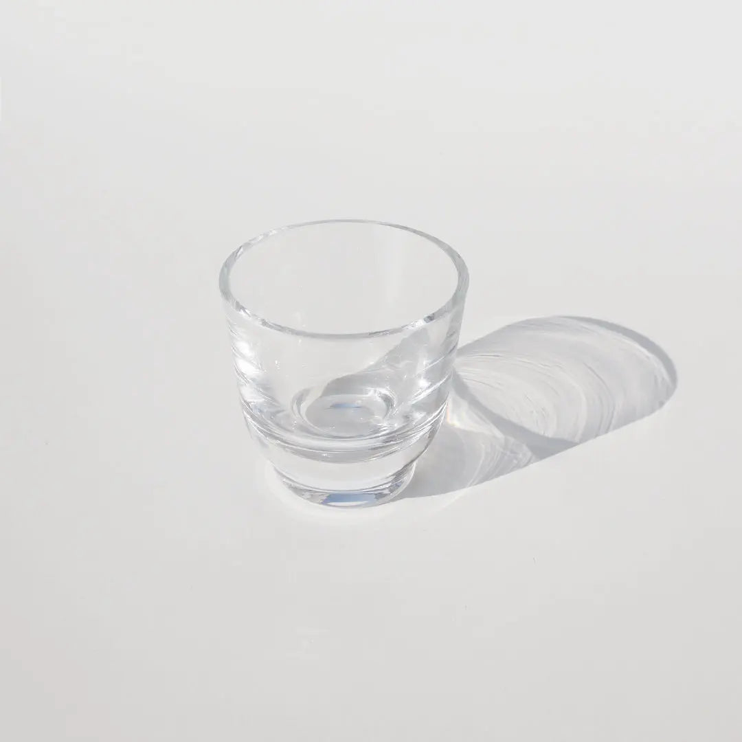 SHADOWS Espresso Glass Cup in Cloudless Clear Set of 2 - Pieces SA