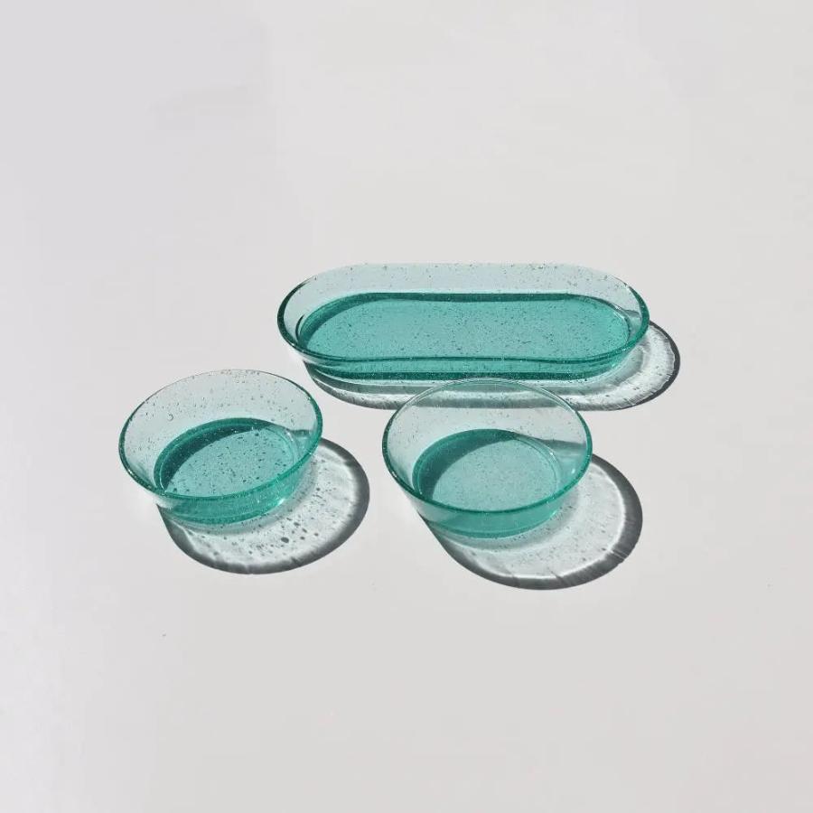 Bollo Green Tray with Plate Bundle Fast Bundle