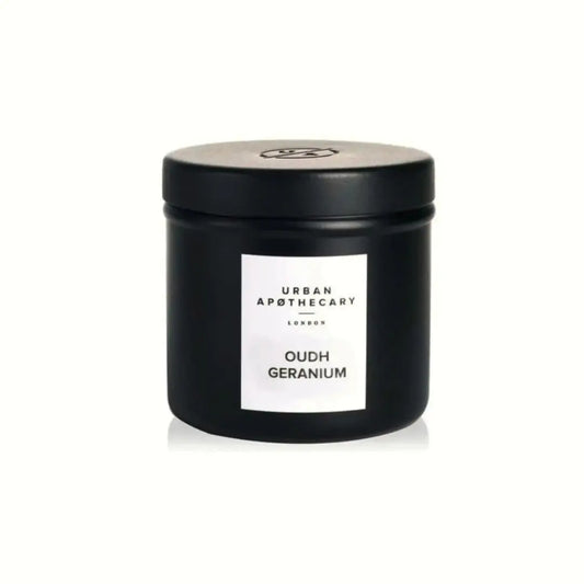 Oudh Geranium Luxury Travel Candle Urban Apothecary