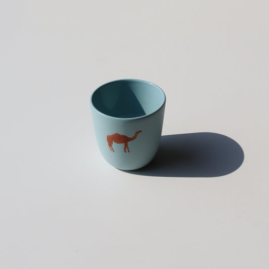 Camel Medium Cup Sky Blue