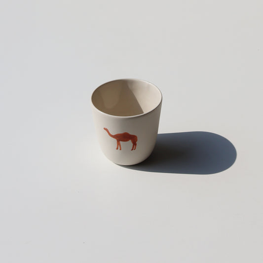 Camel Medium Cup Off White