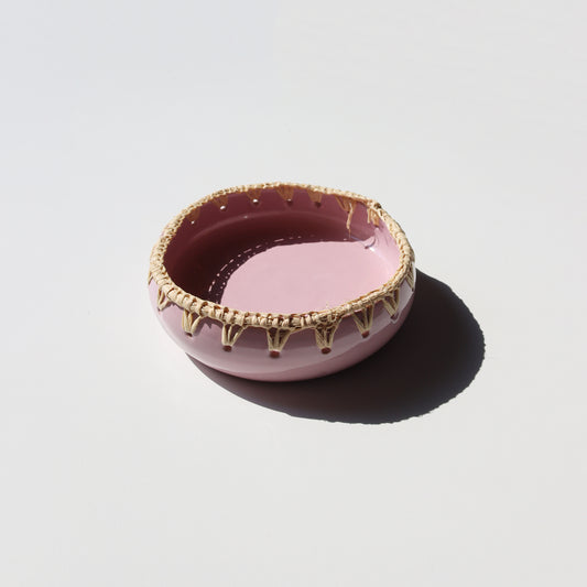 Raffia Ramekin Big Old Pink