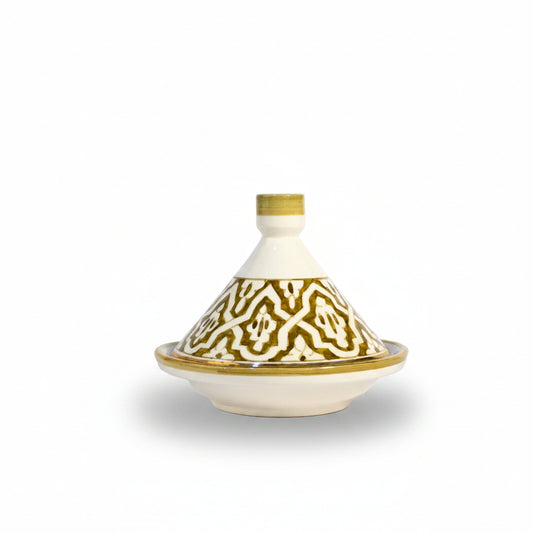 Medium Clay Tajin Painted Khaki