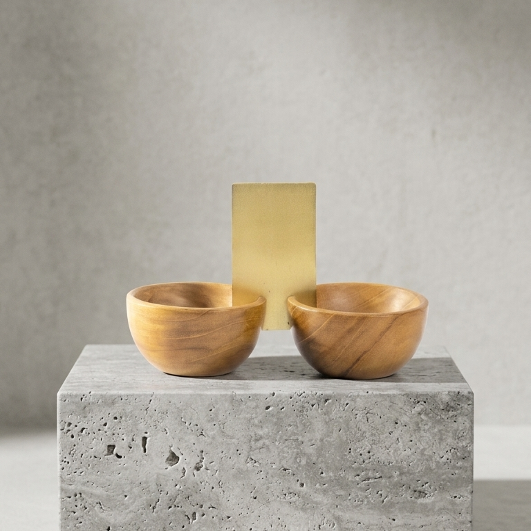 Salt and Pepper Bowl with Handle
