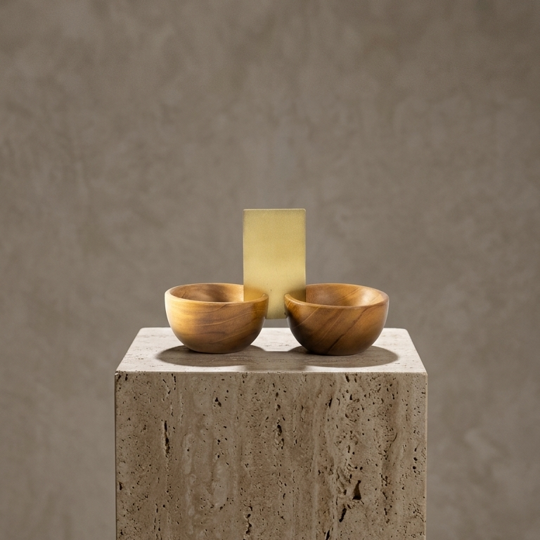Salt and Pepper Bowl with Handle
