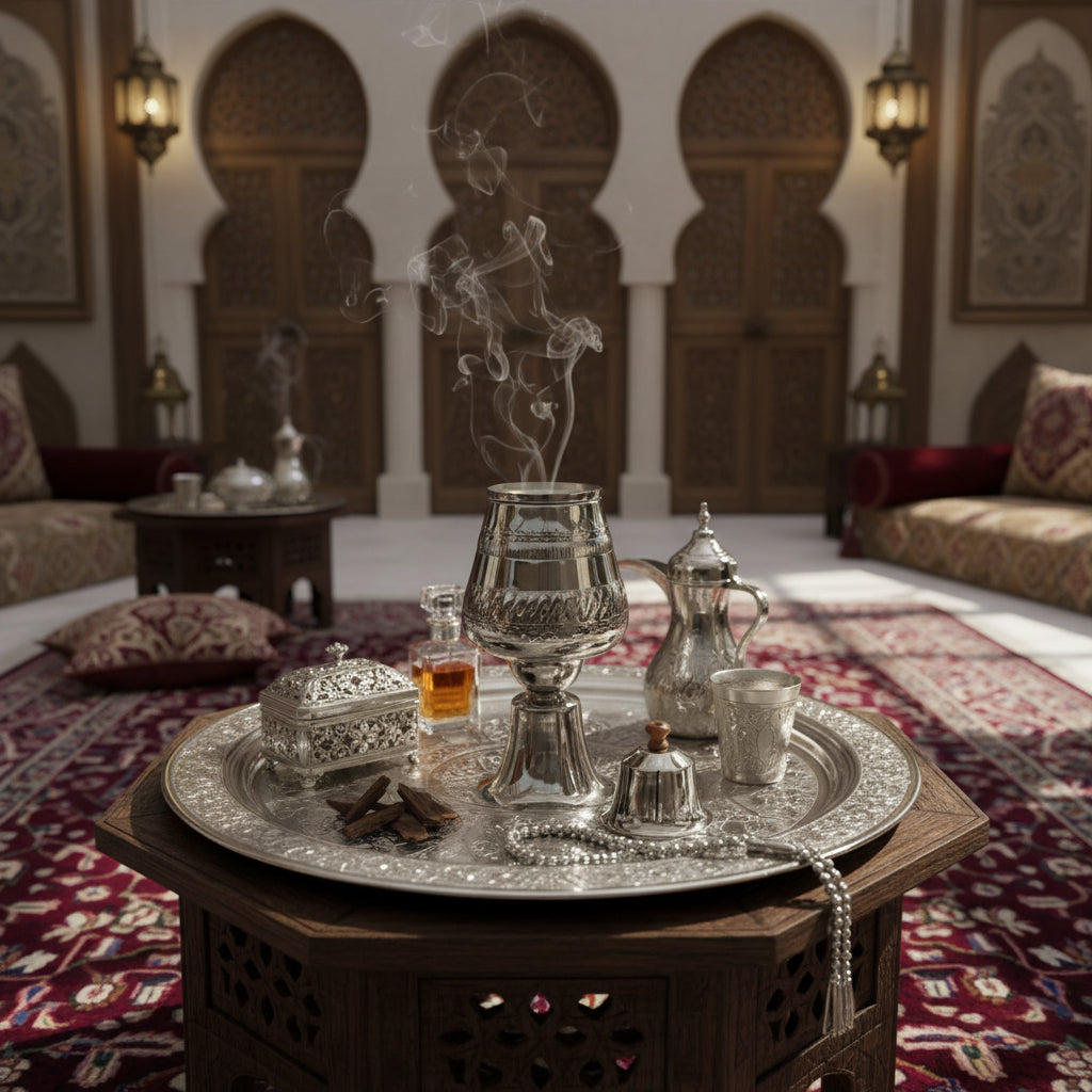 مبخار جمل كبير فضي