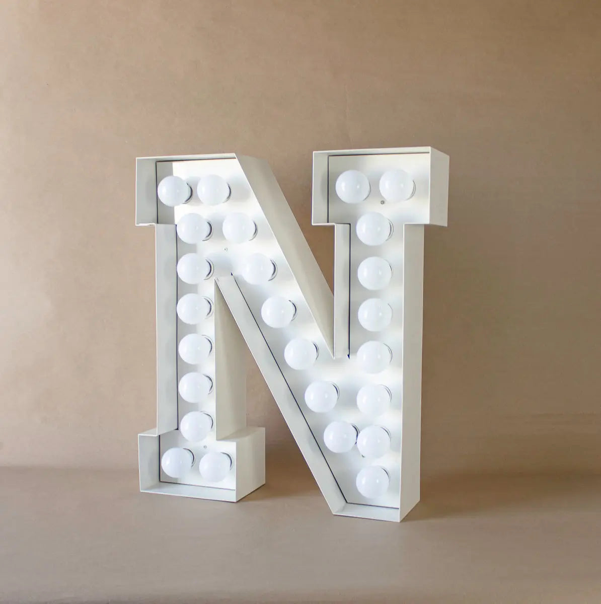 Vegaz Metal Letter N - Pieces SA